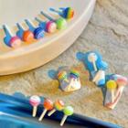 Lollipop Nail Art Decoration Set Of 10: Random - One Size