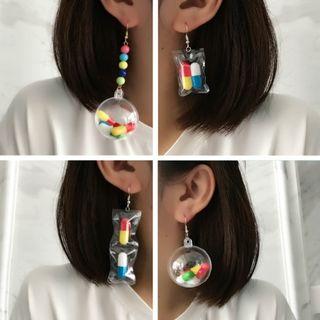 Beaded Capsule Earrings