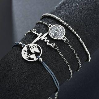 Set Of 4: Bracelet As Shown In Figure - One Size