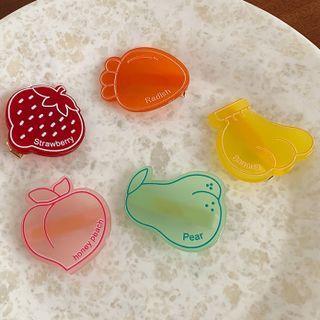 Fruit Plastic Hair Clamp