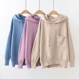 Pocket Knit Hoodie