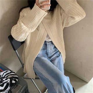 Turtleneck Splitted Sweater