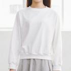 Heart Applique Sweatshirt