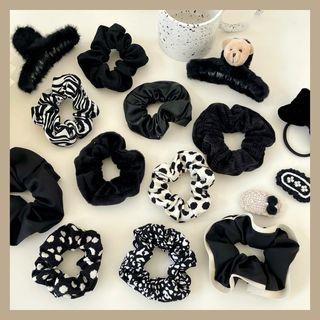 Fleece Hair Claw / Scrunchie / Hair Clip (various Designs)