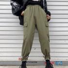 Cargo Buckled Cuff Pants