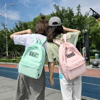 Sequined Nylon Backpack