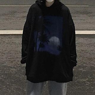 Oversize Long-sleeve Sweatshirt