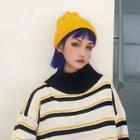 Patterned Knit Beanie
