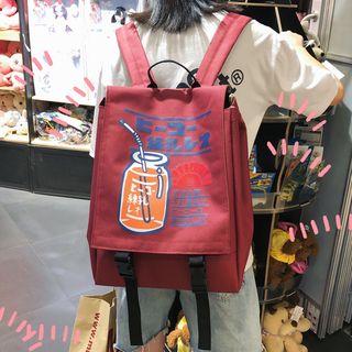 Lightweight Printed Backpack
