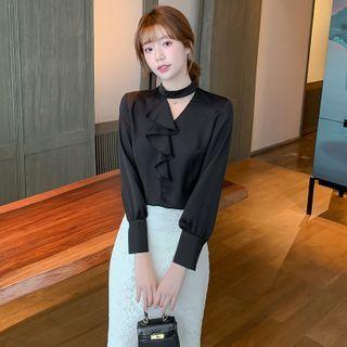 Chiffon Long-sleeved Shirt