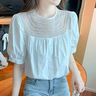 Beaded Panel Blouse