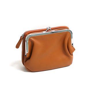 Kiss-lock Clutch With Straps