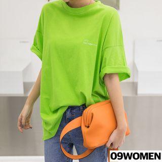 Tall Size Printed Boxy T-shirt