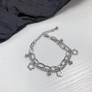 Metal Flower Bracelet