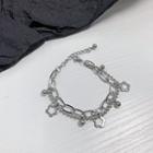 Metal Flower Bracelet