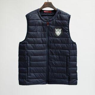 Tiger Quilting Zip Vest