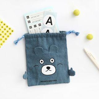 Printed Textured Pouch - (s)