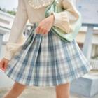Plaid Mini A-line Skirt (various Designs)