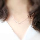 925 Sterling Silver Flash Necklace