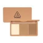 3 Concept Eyes - Face Contour Tuning Palette #tawny 1pc
