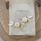 Floral Headpiece Set 1 Pair - One Size