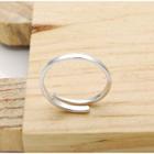 925 Sterling Silver Polished Open Ring 925 Silver - One Size