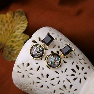 Faux Gemstone Ear Jacket
