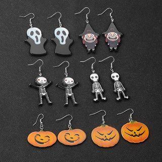 Halloween Resin Cartoon Dangle Earring