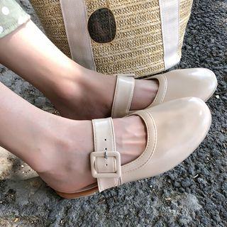 Strap Flat Mules