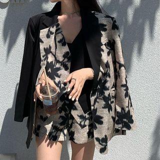 Print Blazer / Shorts / Vest