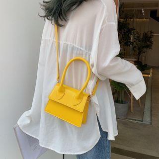Plain Top Handle Crossbody Bag (various Designs)
