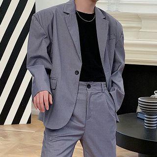 One Button-up Blazer