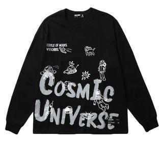 Ufo Print Pullover