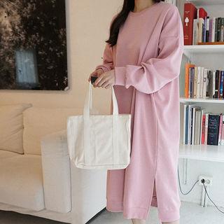 Oversized Long Pullover Dress