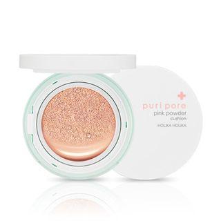 Holika Holika - Puri Pore Pink Powder Cushion 15g 15g