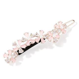 Flower Hair Clip Hair Clip - Rose Gold - One Size