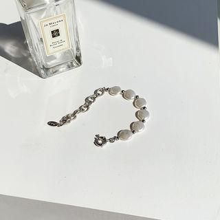 Fresh-water Pearl Bracelet Silver - One Size