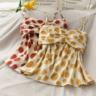 Polka-dot Sleeveless Top
