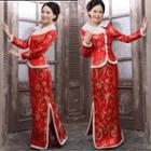 2 Pieces Wedding Cheongsam