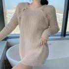 Embellished Sweater Off-white - One Size