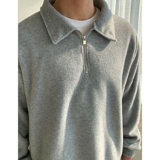 Fleece Anorak Sweatshirt