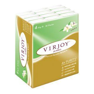 Virjoy Jumbo 4-ply Handkerchief - Lily (36 Packs) 36 Packs