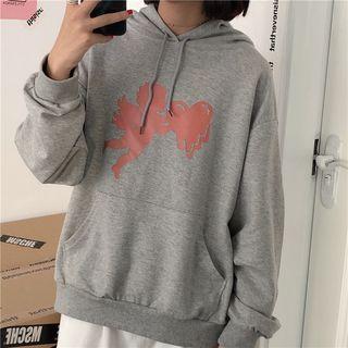 Angel Print Hoodie