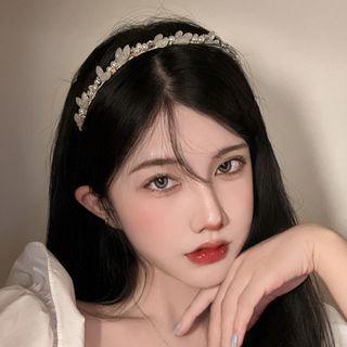 Embellished Headband Silver - One Size