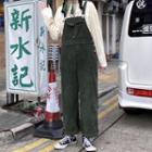 Corduroy Straight Leg Dungarees