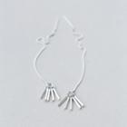 925 Sterling Silver Tasseled Threader Earrings