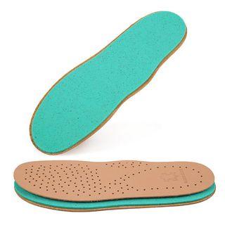 Genuine Leather Shock Absorbing Shoe Insole
