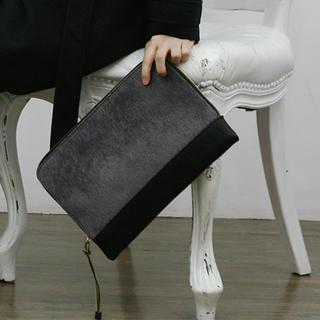 Calf Hair Clutch