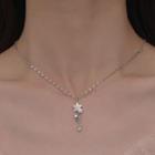 Star Pendant Sterling Silver Necklace Necklace - Silver - One Size