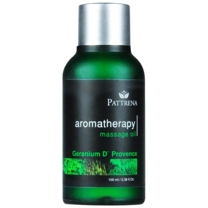 Pattrena - Aromatherapy Massage Oil (geranium D Provence) 100ml